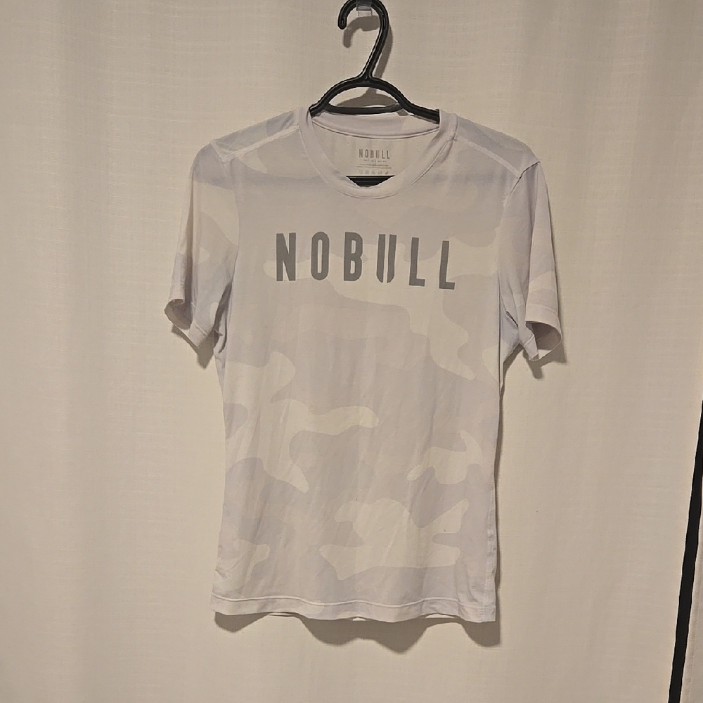 NOBULL Women's Short Sleeve Camo Tee - White